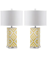 Safavieh Set of 2 Diamonds Table Lamps