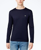 Men's Lacoste Long Sleeve Crew Neck Jersey T-Shirt