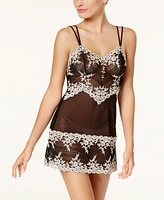 Wacoal Embrace Lace Sheer Chemise Lingerie Nightgown 814191