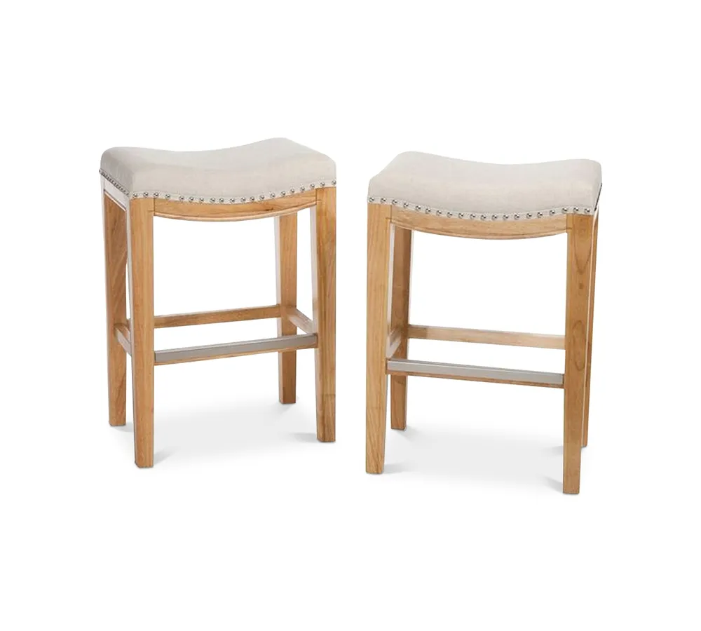 Edley Backless Bar Stool (Set of 2)