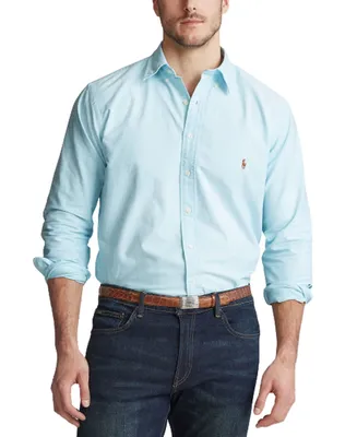 Polo Ralph Lauren Men's Big & Tall Classic Fit Long-Sleeve Oxford Shirt