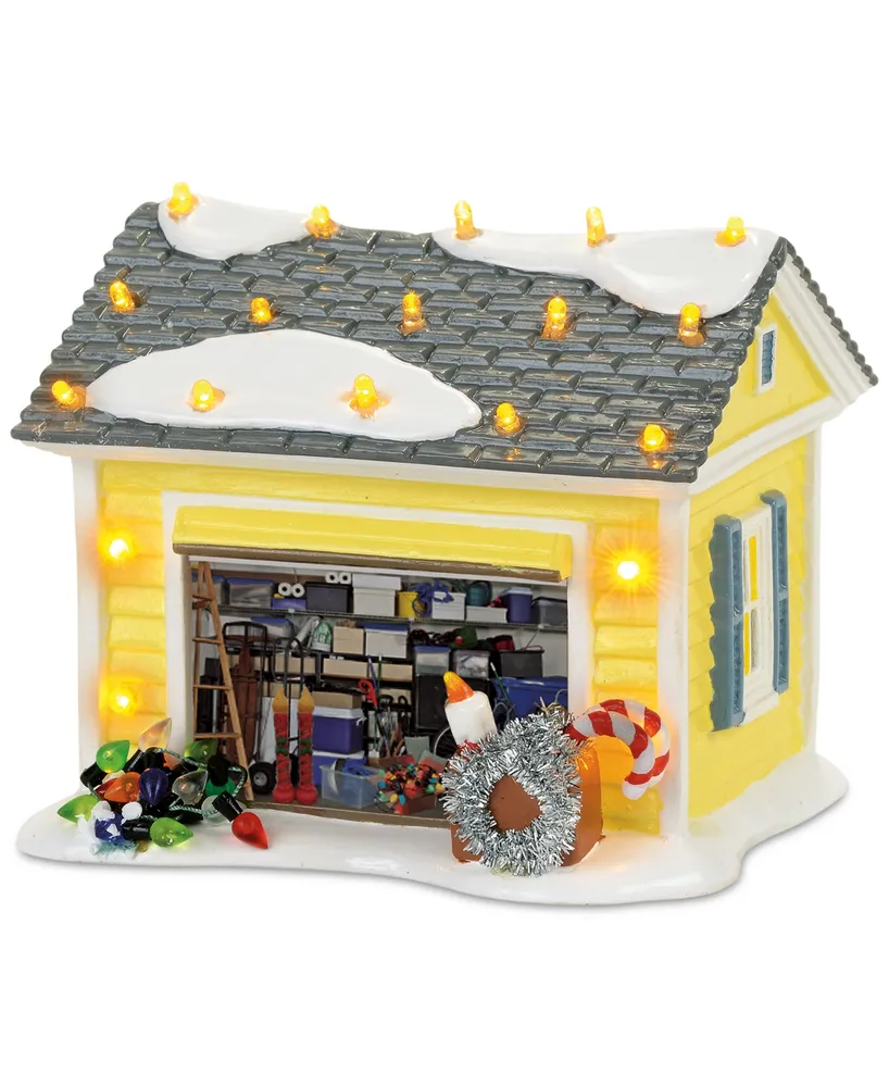 Department 56 National Lampoon's Christmas Vacation Village The Griswold Holiday Garage