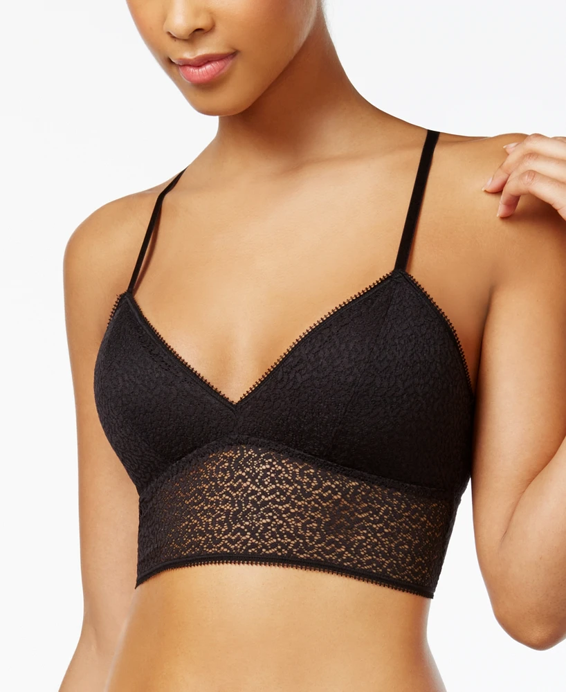 Dkny Modern Lace Longline Bralette DK4021