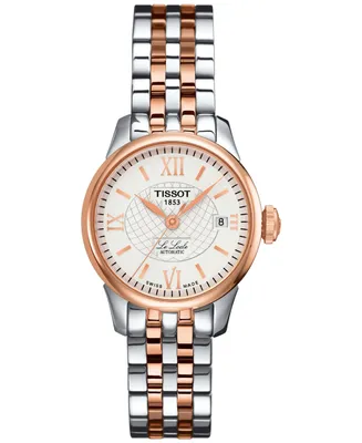 Tissot Women's Swiss Le Locle Automatic Two-Tone Stainless Steel Bracelet Watch 25mm - Two