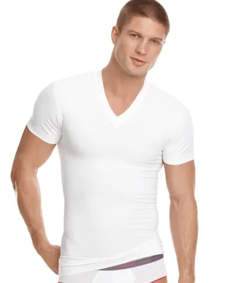 2(x)ist Men's Shapewear V-Neck T-Shirt