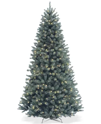 National Tree Company 6.5' North Valley Blue Spruce Tree With 500 Clear Lights