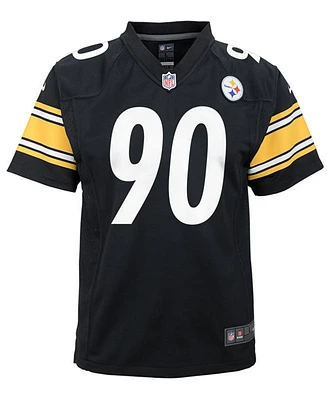 Nike Big Boys T.j. Watt Pittsburgh Steelers Color Rush Player Game Jersey