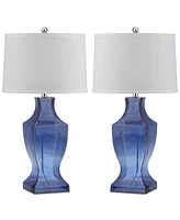 Safavieh Glass Bottom Set of 2 Table Lamps