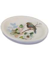 Avanti Love Nest Bird Motif Resin Soap Dish