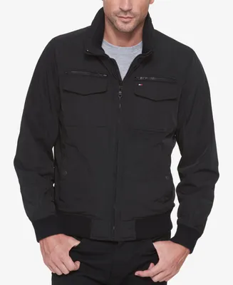 Tommy Hilfiger Men's Four-Pocket Filled Performance Bomber Jacket