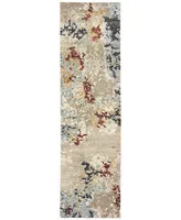 Jhb Design Strata Temp 2'3" x 8' Runner Area Rug