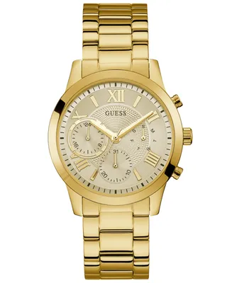 Guess Gold-Tone Stainless Steel Bracelet Watch 40mm