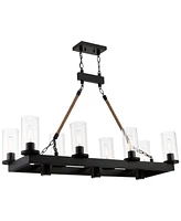 Livex Metuchen 11-Light Linear Chandelier