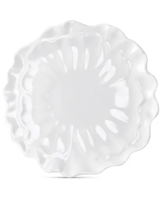 Q Squared Peony 11" Melamine Dinner Plates, Set Of 4