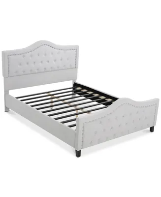 Bazine Queen Upholstered Bed with Footboard