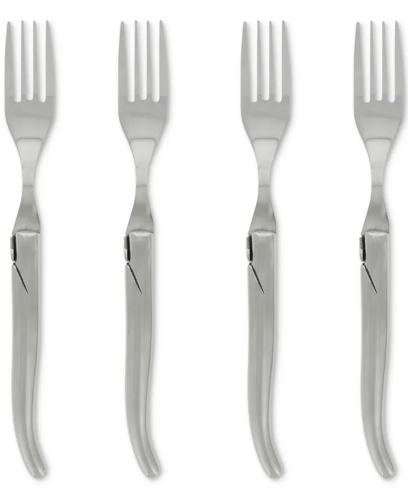 French Home Laguiole Connoisseur Stainless Steel Steak Forks, Set of 4