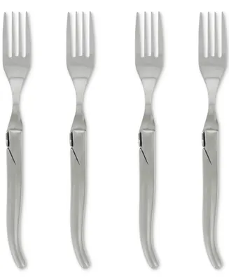 French Home Laguiole Connoisseur Stainless Steel Steak Forks, Set of 4