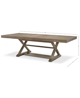 Rachael Ray Highline Expandable Trestle Dining Table