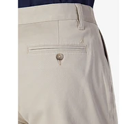 Nautica Men's Classic-Fit Stretch Flat-Front 6" Chino Deck Shorts