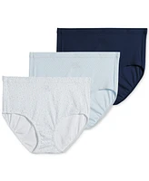 Jockey Elance Breathe Brief 3 Pack Underwear 1542, Extended Sizes