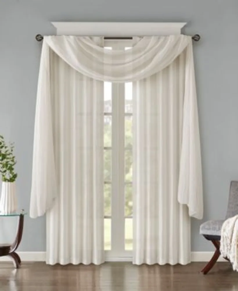 Madison Park Harper Crushed Velvet Window Treatments