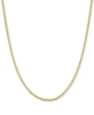 20 22 Nonna Link Chain Necklace 3 3 4mm In 14k Gold