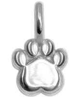 Alex Woo Paw Pendant in Sterling Silver