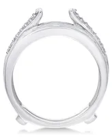 Diamond Enhancer Ring Guard (1 ct. t.w.) in 14k White Gold