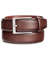 Perry Ellis Portfolio Men's Leather Dress Belt