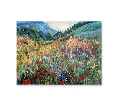 'Field of Wild Flowers' Canvas Art - 47" x 30"