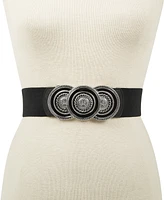 I.n.c. International Concepts Round-Buckle Stretch Belt, Created for Macy's