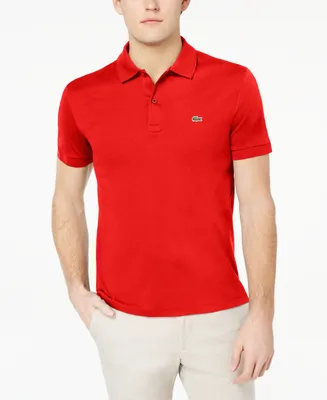 Men's Lacoste Regular Fit Soft Touch Short Sleeve Polo