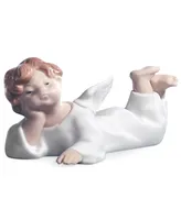 Lladro Collectible Figurine, Angel Laying Down