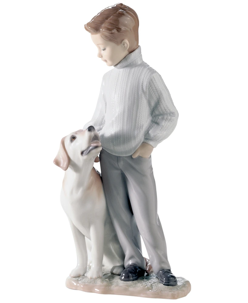 Lladro Collectible Figurine, My Loyal Friend