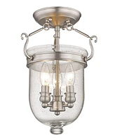Livex Jefferson Semi Flush Light