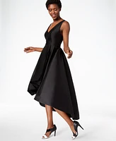 Calvin Klein High-Low A-Line Gown