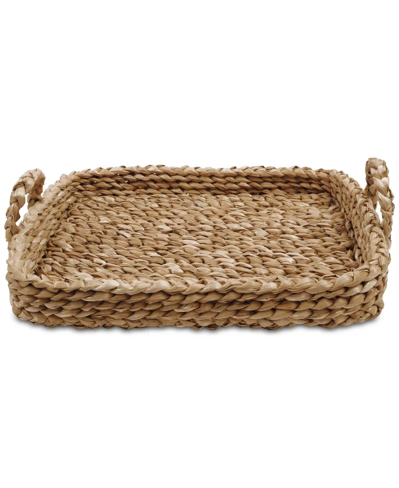 Braided Tray with Handles
