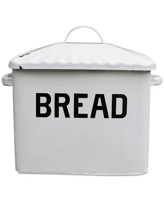 Enameled Metal ''Bread'' Box