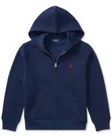 Polo Ralph Lauren Big Boys Cotton Fleece Zip Up Hoodie