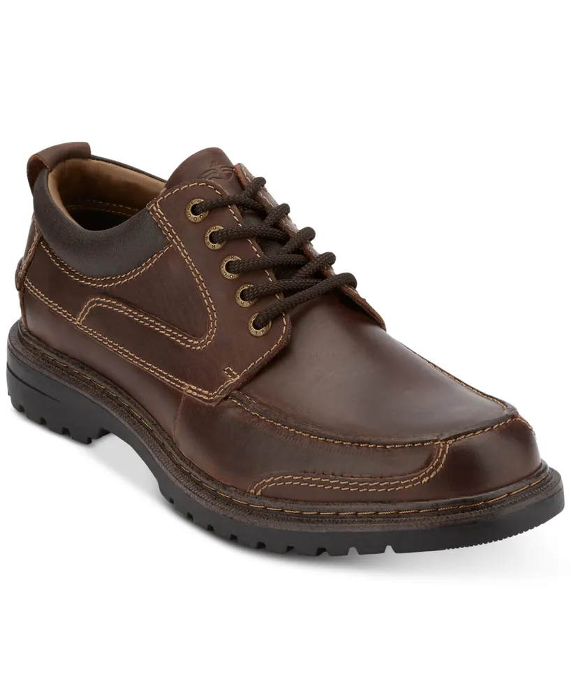 Dockers Men's Overton Moc-Toe Leather Oxfords