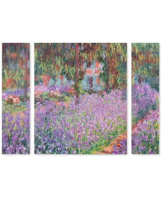 Claude Monet 'Artist's Garden at Giverny' Large Multi