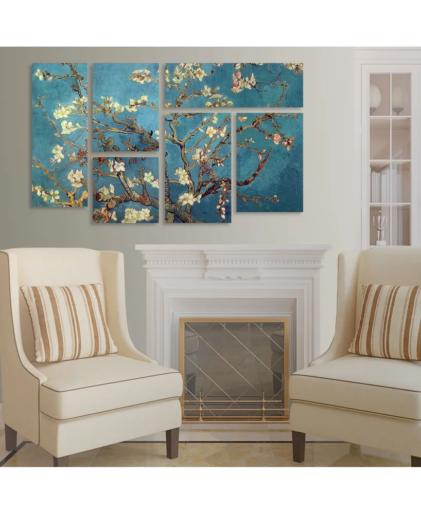 Vincent van Gogh 'Almond Blossoms' Multi Panel Art Set