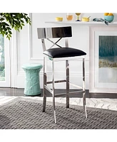 Elward Faux Leather Bar Stool