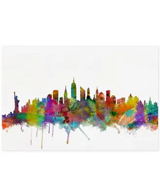 Michael Tompsett 'New York City Skyline' Canvas Art