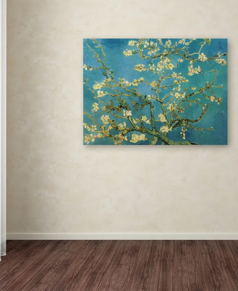 Vincent van Gogh 'Almond Branches In Bloom 1890' Canvas Art