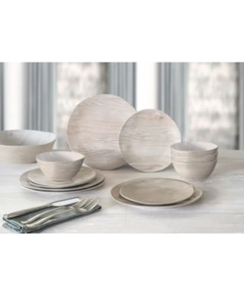 Tarhong Carrara French Oak Dinnerware Collection