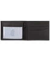 Tommy Hilfiger Men's Brax Leather Rfid Traveler Wallet