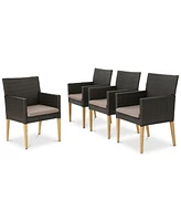 Lake Outdoor Dining Chairs (Set of 4)