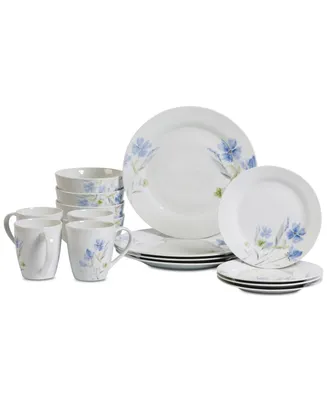 Tabletops Unlimited Wildflower 16-Pc. Dinnerware Set, Service for 4