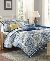 Madison Park Tangiers 6-Pc. Quilt Set